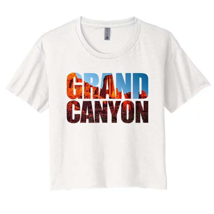 Grand Canyon Women's Crop Top Tee