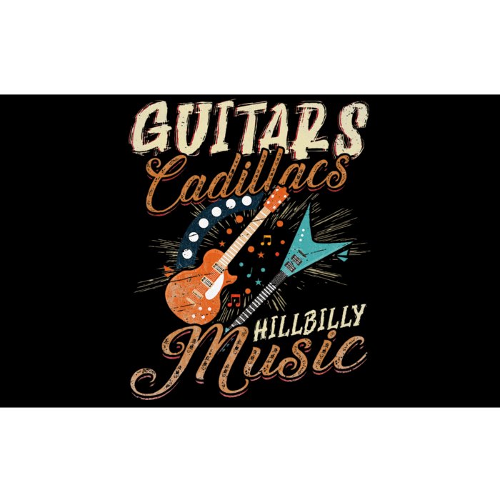 Guitars Cadillacs Hillbilly Music Country Songs And Music Bumper Sticker