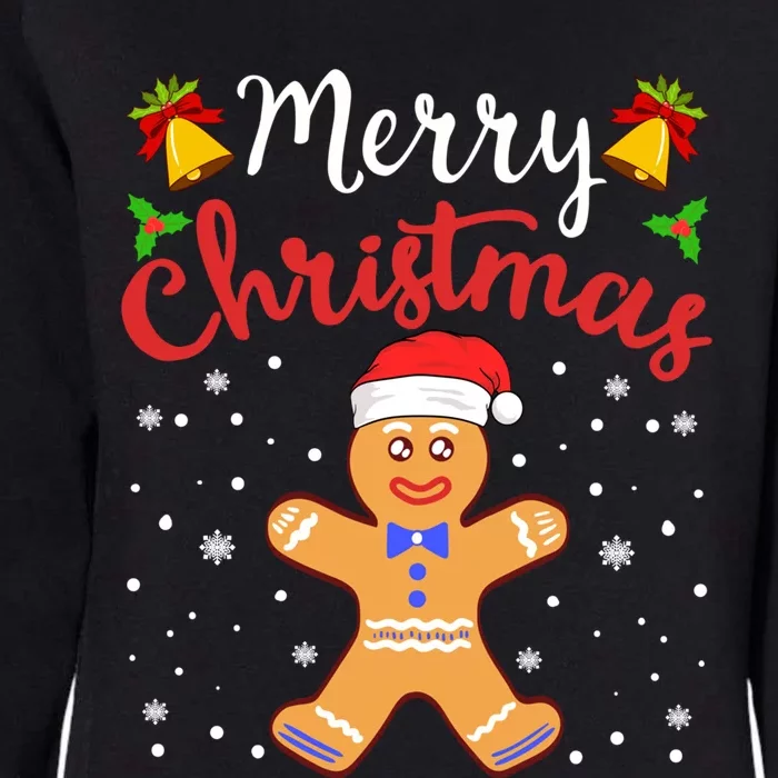 Gingerbread Cookie House Santa Collection Gift Womens California Wash Sweatshirt