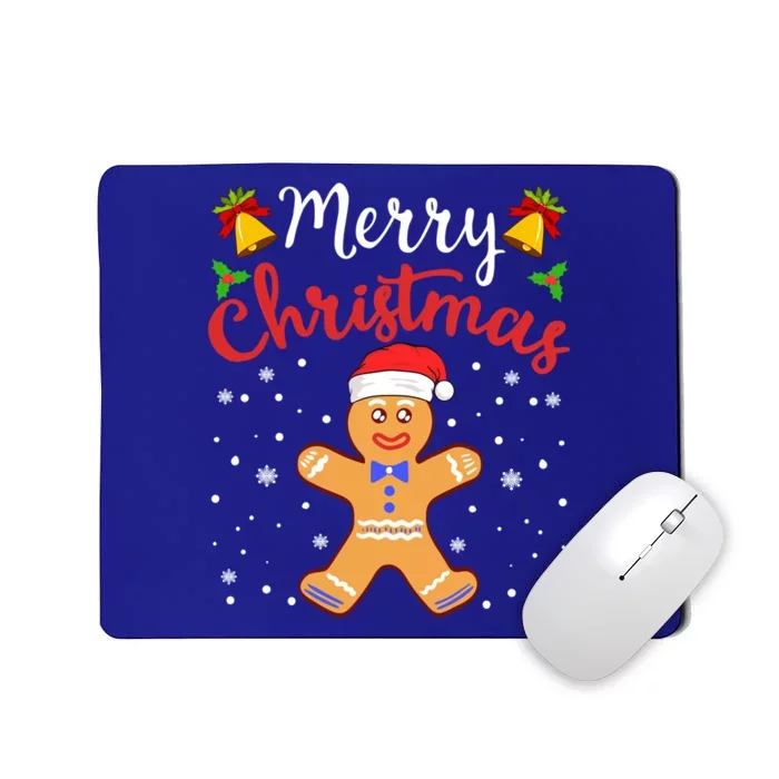 Gingerbread Cookie House Santa Collection Gift Mousepad