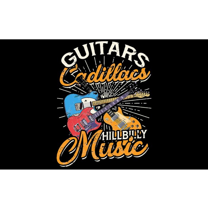 Guitars Cadillacs Hillbilly Music Country Songs And Music Bumper Sticker