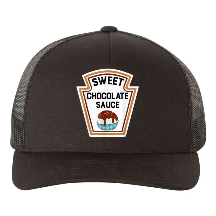 Group Condiments Halloween Costume Sweet Chocolate Sauce Yupoong Adult 5-Panel Trucker Hat