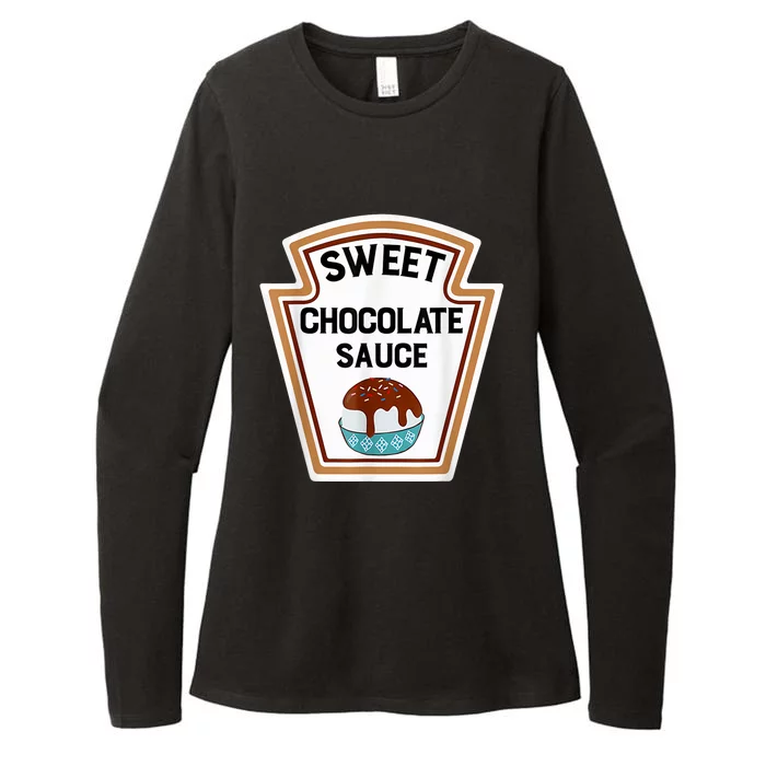 Group Condiments Halloween Costume Sweet Chocolate Sauce Womens CVC Long Sleeve Shirt