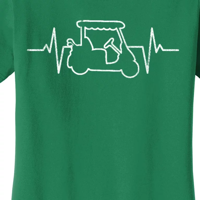 Golf Cart Heartbeat Women's T-Shirt