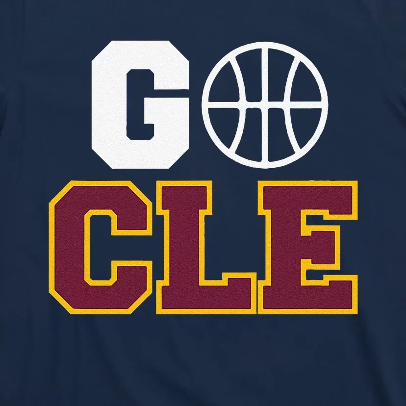 Go Cleveland Hometown Basketball Fan Gift T-Shirt