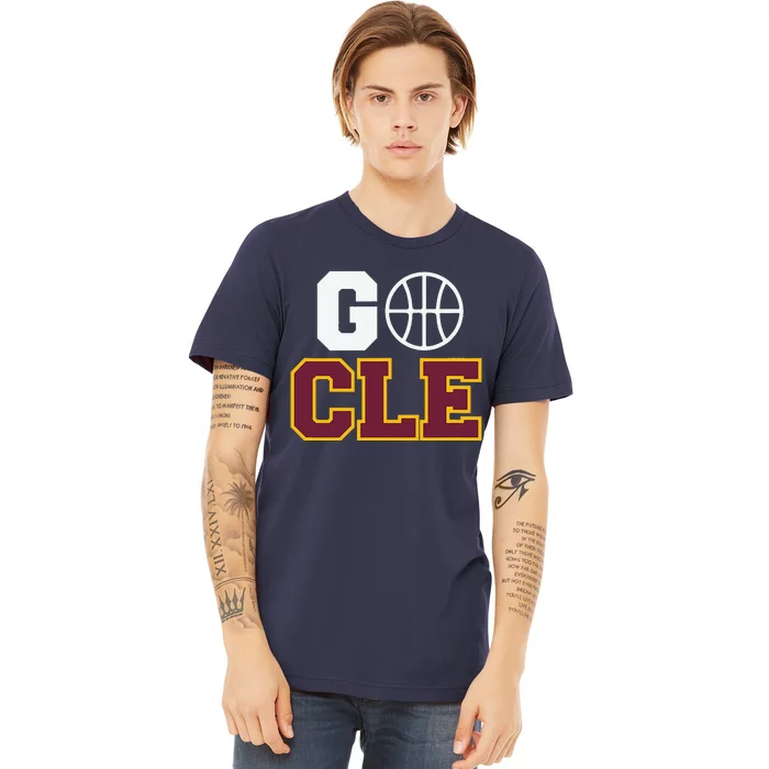 Go Cleveland Hometown Basketball Fan Gift Premium T-Shirt