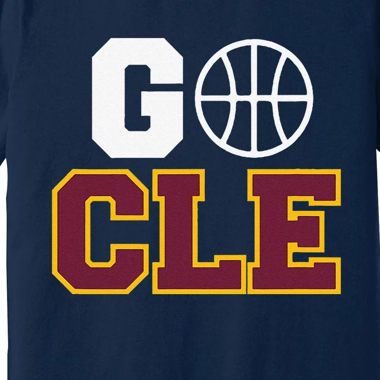 Go Cleveland Hometown Basketball Fan Gift Premium T-Shirt