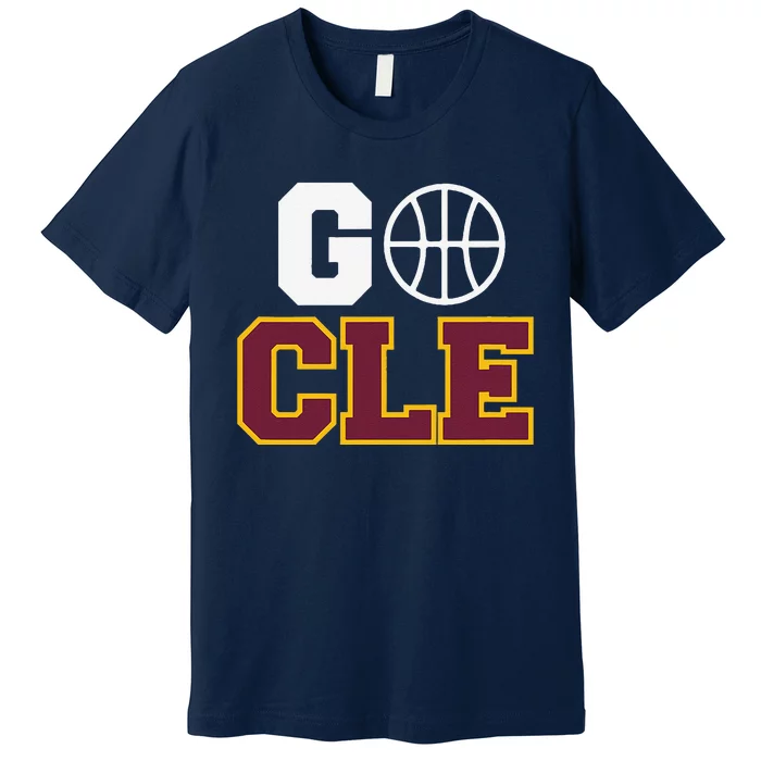 Go Cleveland Hometown Basketball Fan Gift Premium T-Shirt