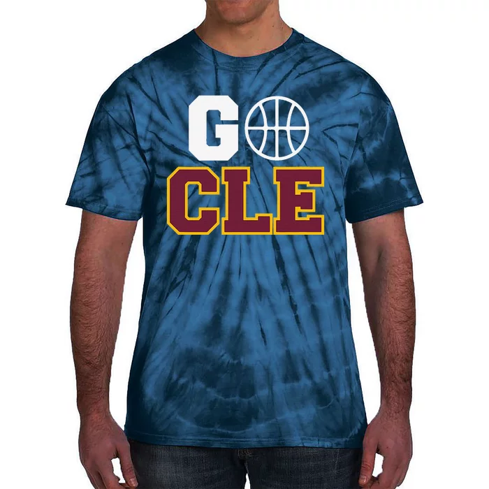 Go Cleveland Hometown Basketball Fan Gift Tie-Dye T-Shirt