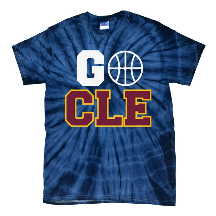 Go Cleveland Hometown Basketball Fan Gift Tie-Dye T-Shirt