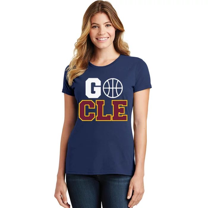 Go Cleveland Hometown Basketball Fan Gift Women's T-Shirt