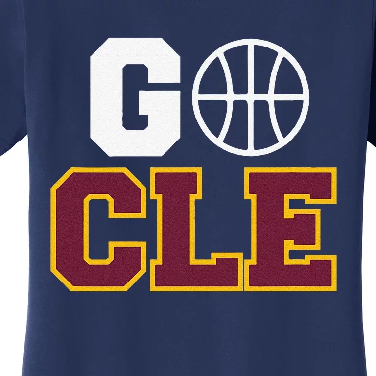 Go Cleveland Hometown Basketball Fan Gift Women's T-Shirt