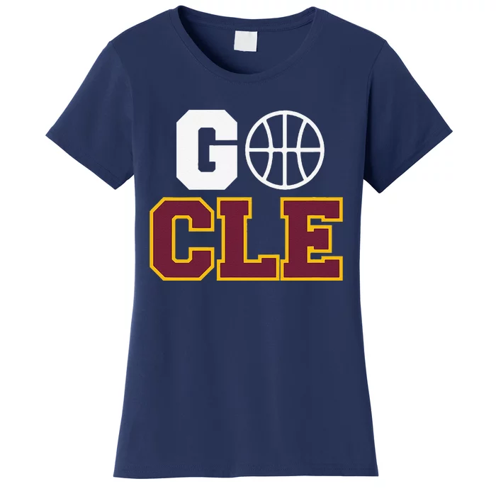 Go Cleveland Hometown Basketball Fan Gift Women's T-Shirt