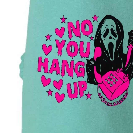 Ghost Calling Halloween Costume No You Hang Up Doggie 3-End Fleece Hoodie