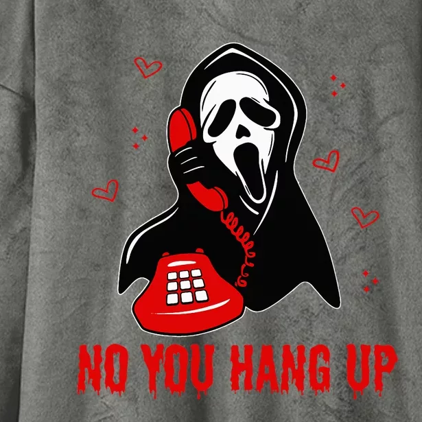 Ghost Calling Halloween Scary Costume No You Hang Up Hooded Wearable Blanket