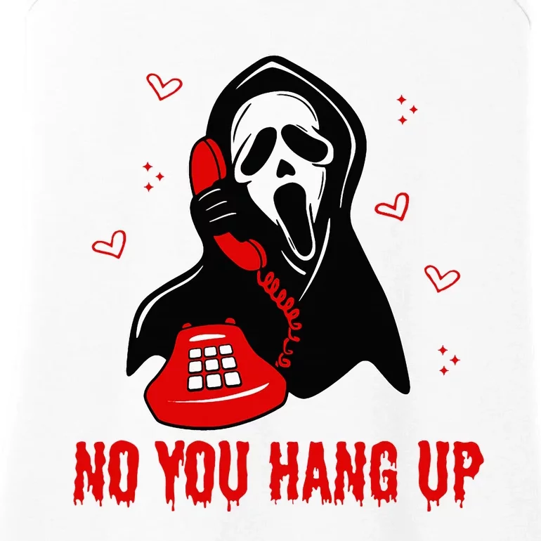 Ghost Calling Halloween Scary Costume No You Hang Up Ladies Essential Tank