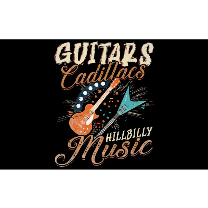 Guitars Cadillacs Hillbilly Music Country Songs And Music Bumper Sticker