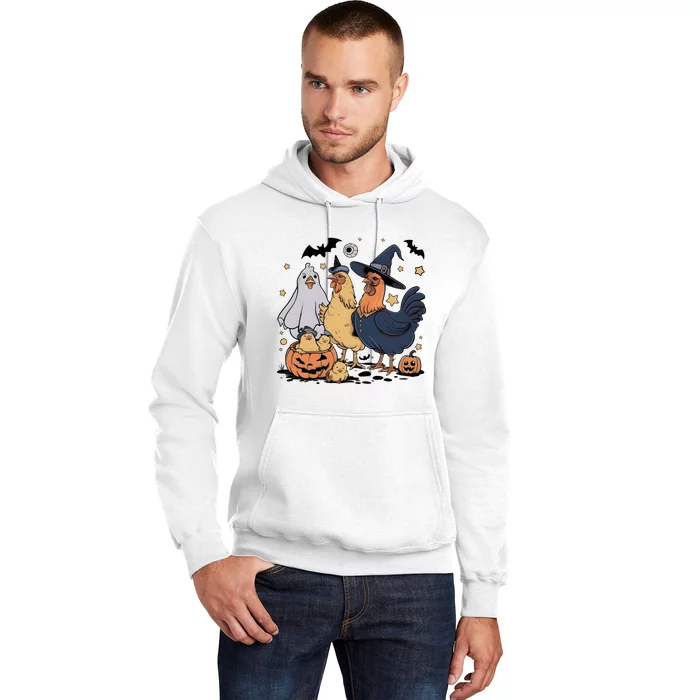 Ghost Chicken Halloween Hoodie