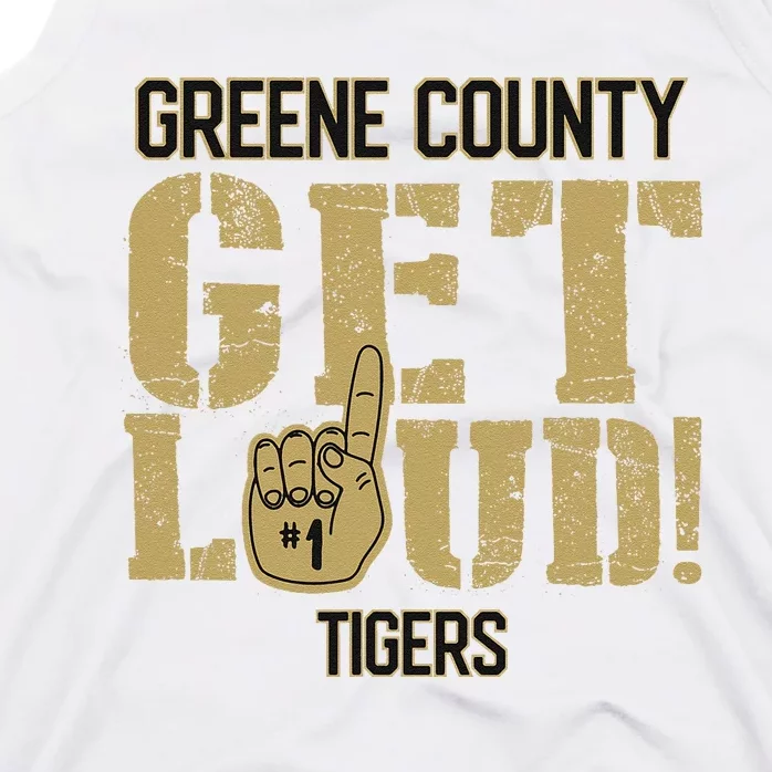 Greene County High School Get Loud Tigers Tank Top