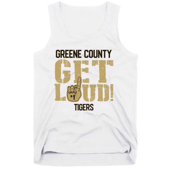 Greene County High School Get Loud Tigers Tank Top