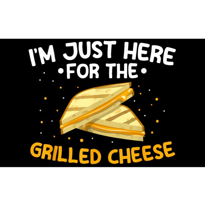 Grilled Cheese IM Just Here For The Grilled Cheese Bumper Sticker