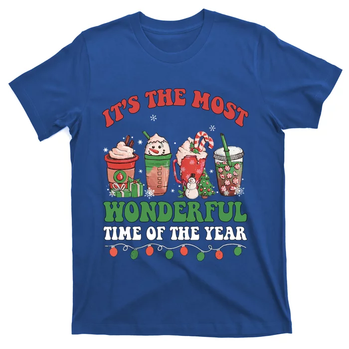 Groovy Christmas ItS The Most Wonderful Time Of The Year Cute Gift T-Shirt