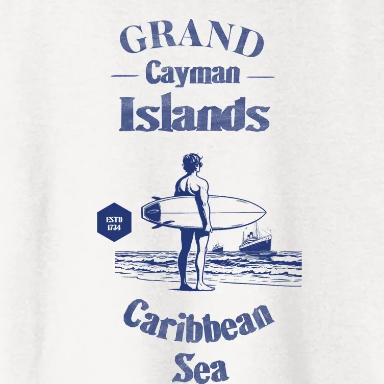 Grand Cayman Islands Women's Crop Top Tee