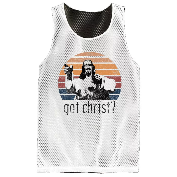 Got Christ Jesus Graphic Christian Funny Mesh Reversible Basketball Jersey Tank