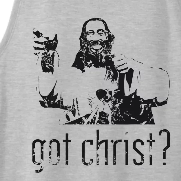 Got Christ Jesus Graphic Christian Ladies Tri-Blend Wicking Tank