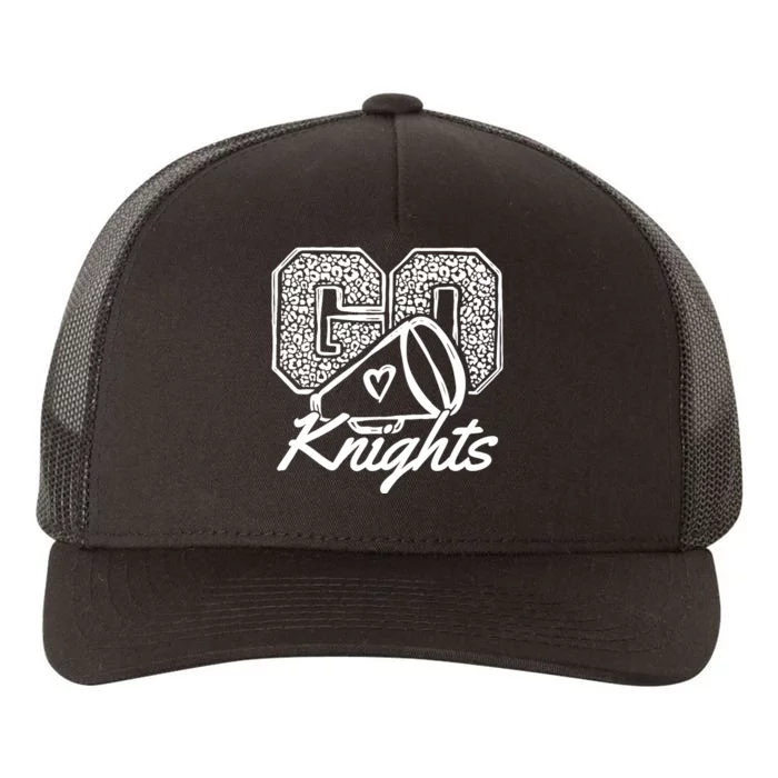 Go Cheer Knights Sports Name Gifts Boy Girl Yupoong Adult 5-Panel Trucker Hat