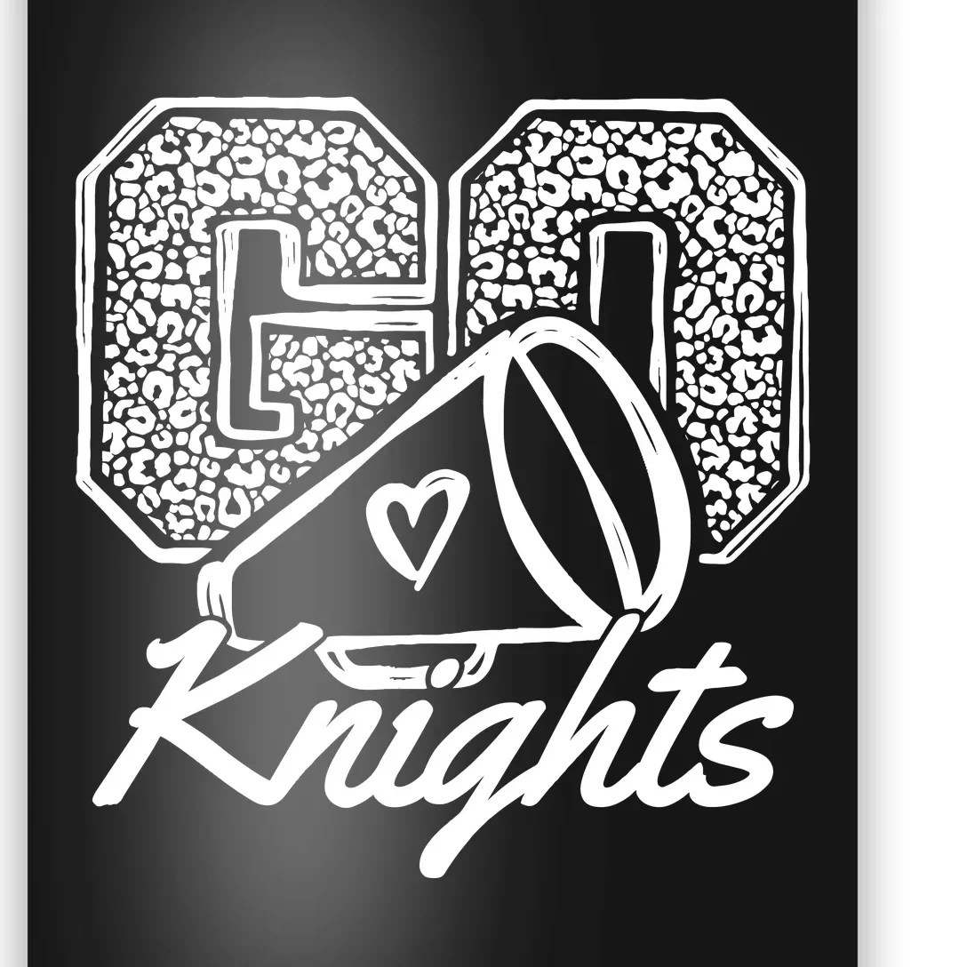 Go Cheer Knights Sports Name Gifts Boy Girl Poster