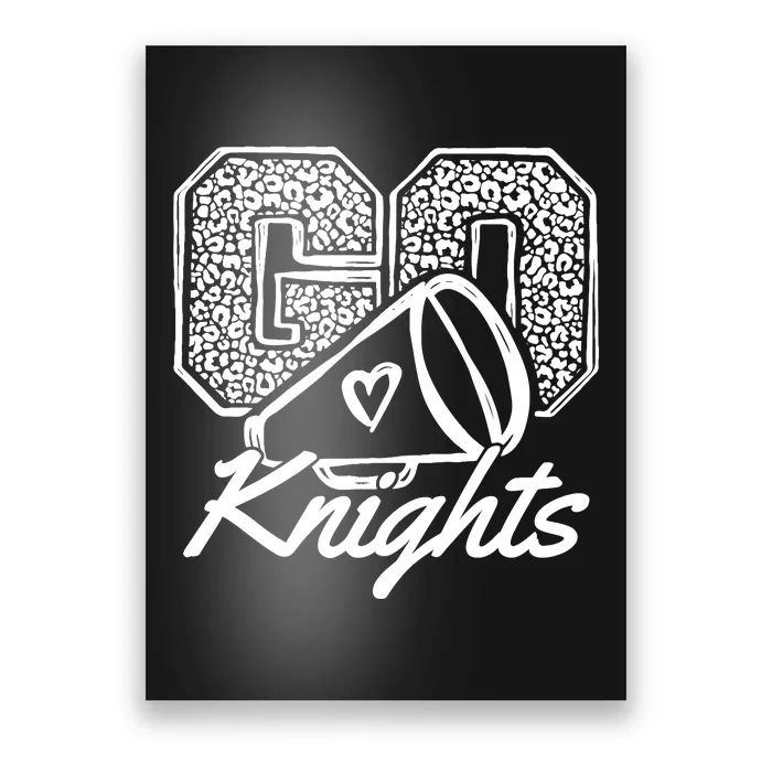 Go Cheer Knights Sports Name Gifts Boy Girl Poster