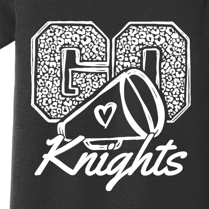 Go Cheer Knights Sports Name Gifts Boy Girl Baby Bodysuit