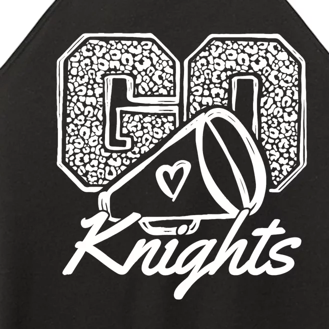 Go Cheer Knights Sports Name Gifts Boy Girl Women’s Perfect Tri Rocker Tank