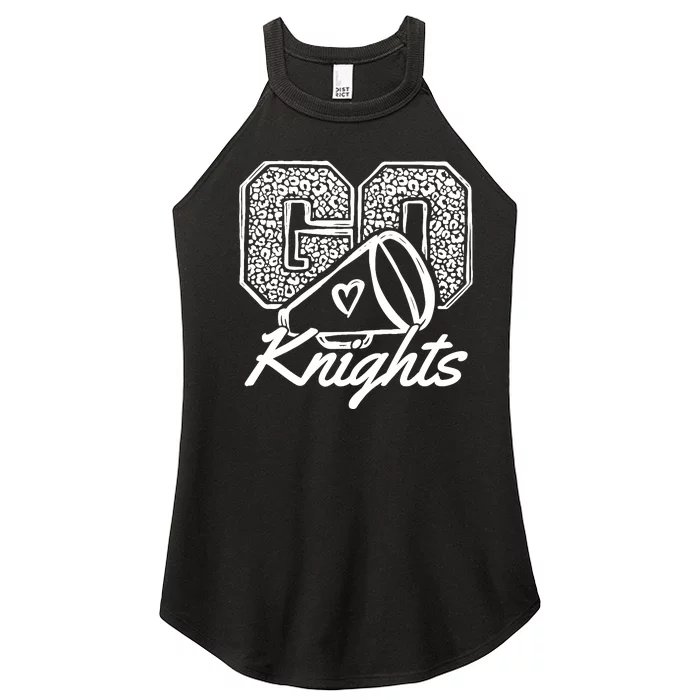 Go Cheer Knights Sports Name Gifts Boy Girl Women’s Perfect Tri Rocker Tank