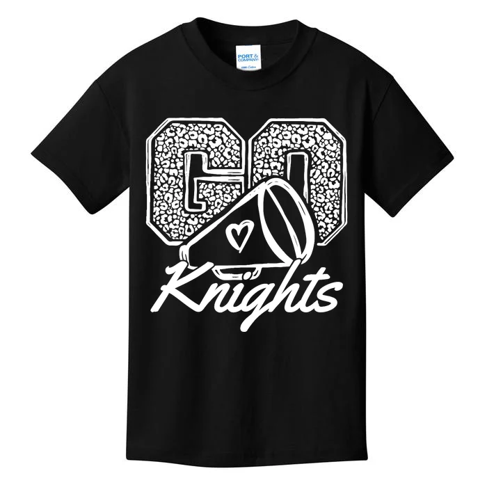 Go Cheer Knights Sports Name Gifts Boy Girl Kids T-Shirt