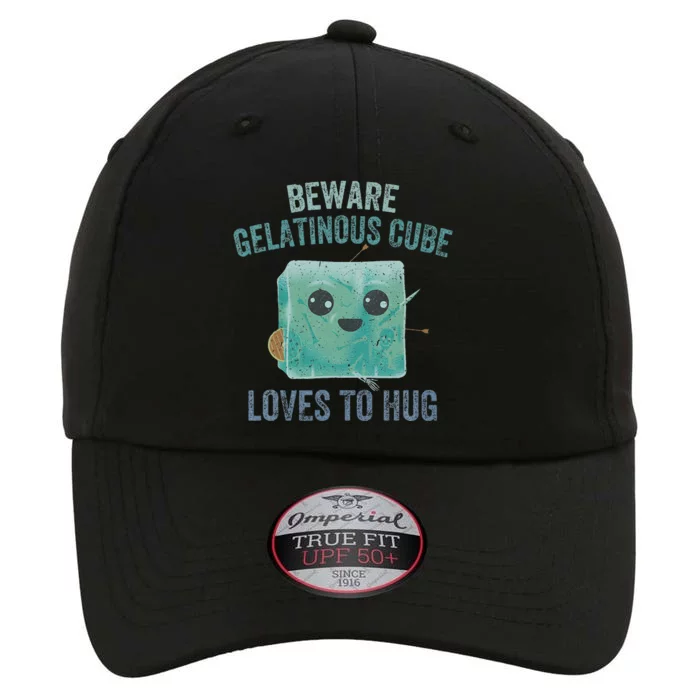 Gelatinous Cube Loves To Hug Funny Design The Original Performance Cap