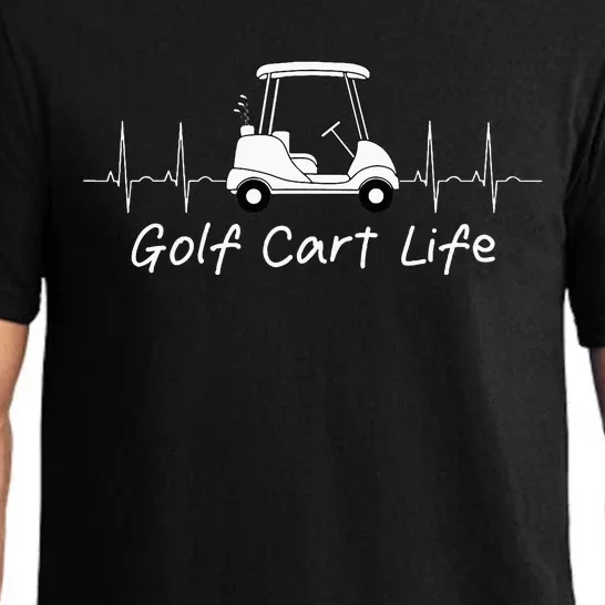 Golf Cart Life Funny Joke Parody Golfing Golfer Pajama Set