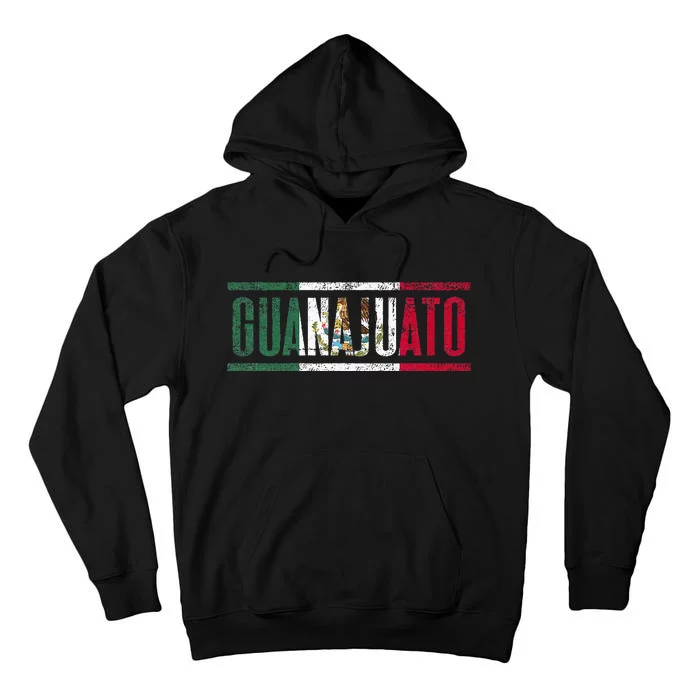 Guanajuato Con La Bandera De México Tall Hoodie