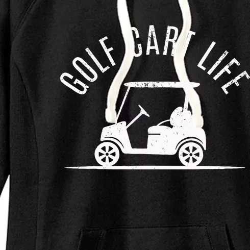 Golf Cart Life Funny Golf Women's Fleece Hoodie