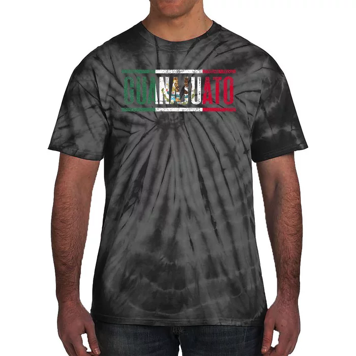 Guanajuato Con La Bandera De México Tie-Dye T-Shirt