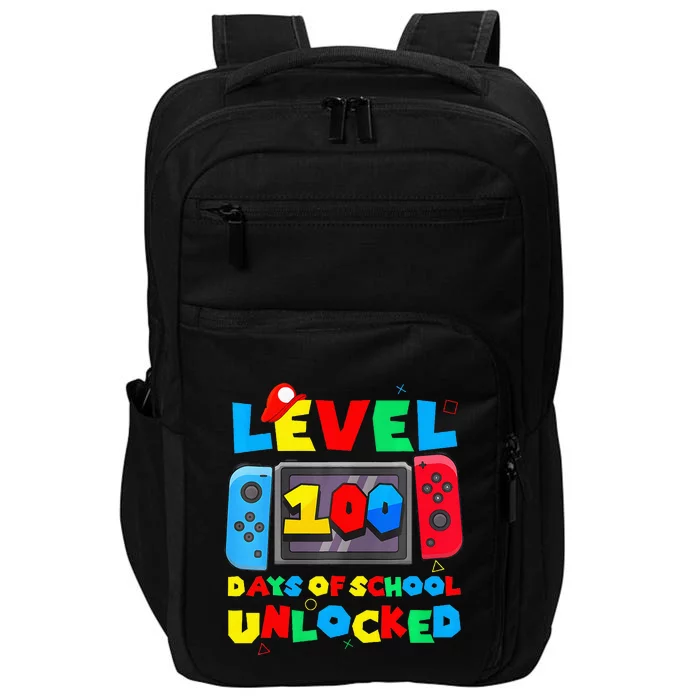 Game Controller Level 100 Days Of School Unlocked Impact Tech Backpack