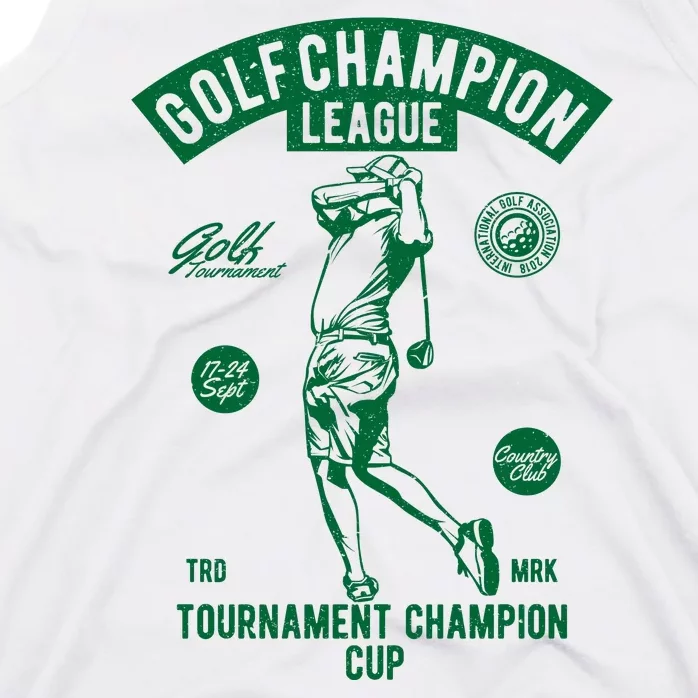 Golf Champion League Tank Top