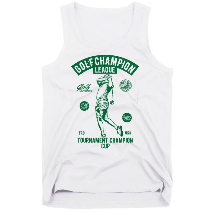 Golf Champion League Tank Top