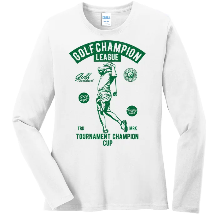 Golf Champion League Ladies Long Sleeve Shirt