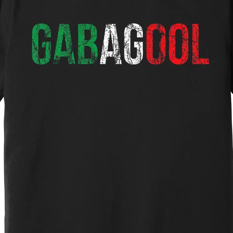 Gabagool Capicola Meat New Jersey Italian Pride Gift Premium T-Shirt