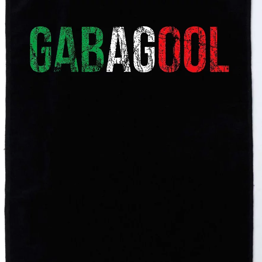 Gabagool Capicola Meat New Jersey Italian Pride Gift Platinum Collection Golf Towel