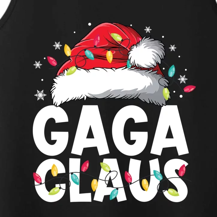 Gaga Claus Matching Family Pajamas Funny Christmas Party Gift Performance Tank