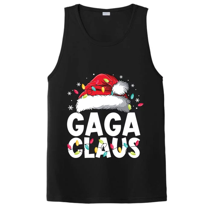 Gaga Claus Matching Family Pajamas Funny Christmas Party Gift Performance Tank