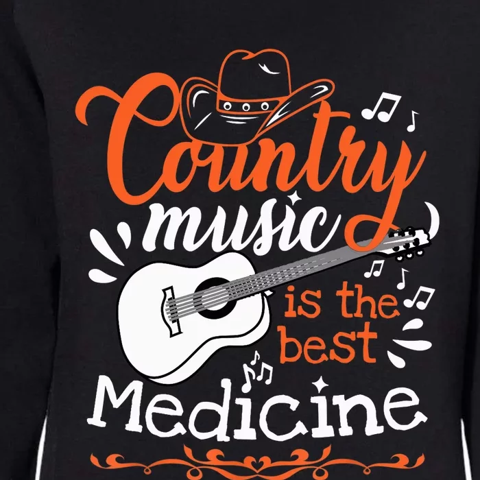 Guitar Country Music Lover Womens California Wash Sweatshirt